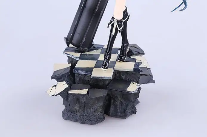 Black Rock Shooter 1/8 масштаб экшн-модель 26 см аниме Рисунок с коробкой коллекция фигурок игрушка подарок ПВХ