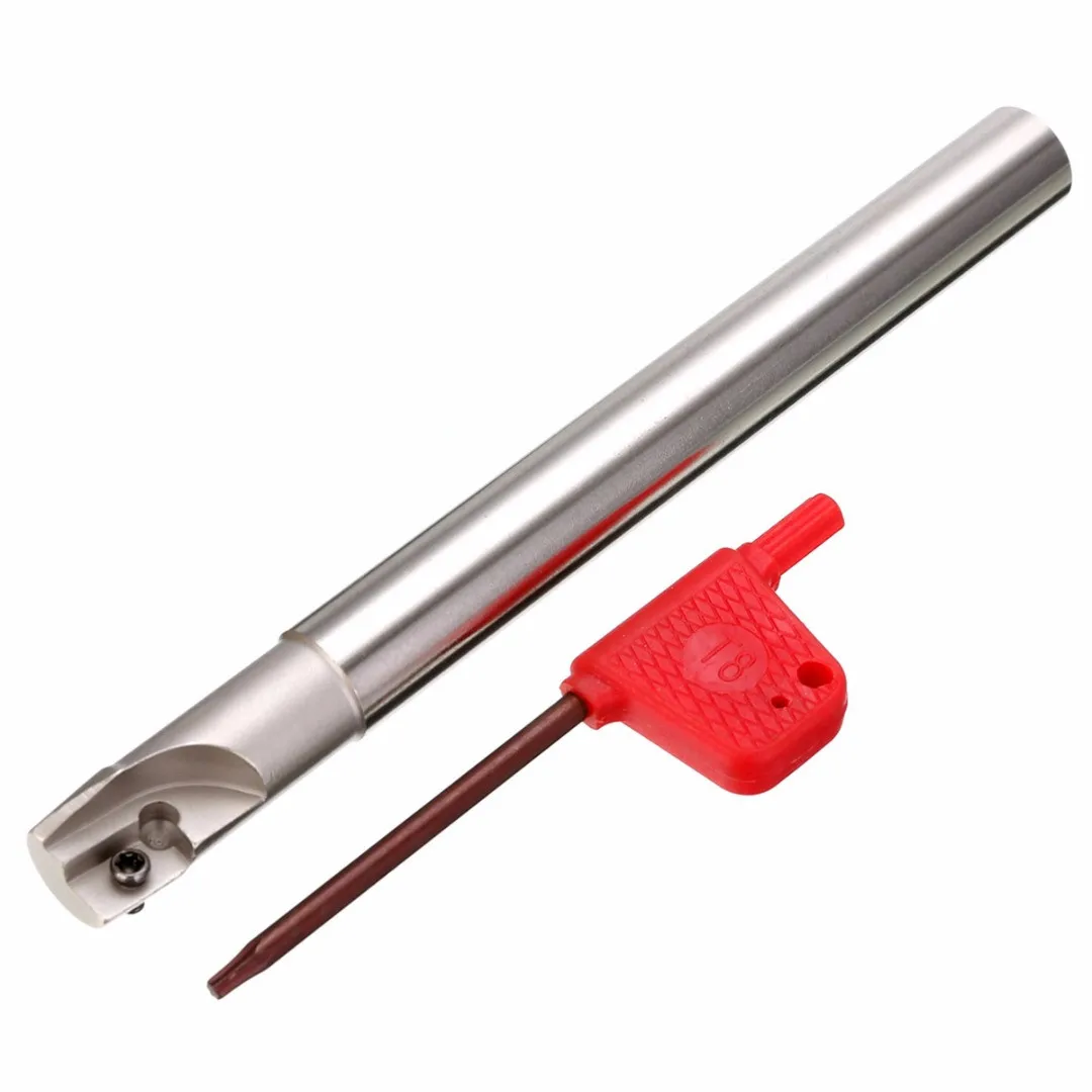 

1 Set Alloy Steel Wrench Holder 300R C12 13 x 130 1T Lathe Tool Turning Bar with T8 Wrench for APMT1135PDER Machine Tools