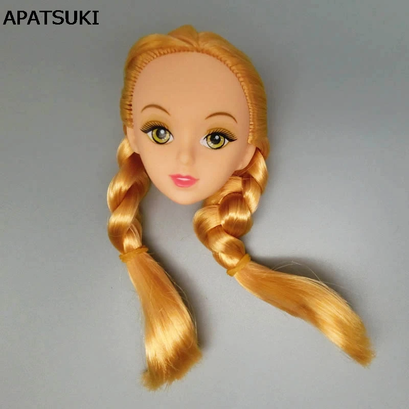 DIY Doll Accessories Golden Hair 1/6 Head 3D Real Eye Heads For 11.5&quot BJD Dollhouse | Игрушки и хобби