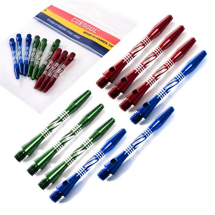 

Cuesoul DS-012 3 Set 2ba Medium Aluminum Dart Shafts Dart Stem