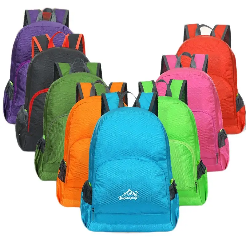 

2017 Canvas Backpacks for Teenage Girls Waterproof School Bags Men Women Fashion Travel Small Backpack Mini Folding Bag Mochilas
