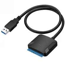 Жесткий диск Конвертировать Кабель SATA в USB 3,0 быстрая передача простой в использовании жесткий диск Конвертировать Кабель Портативный