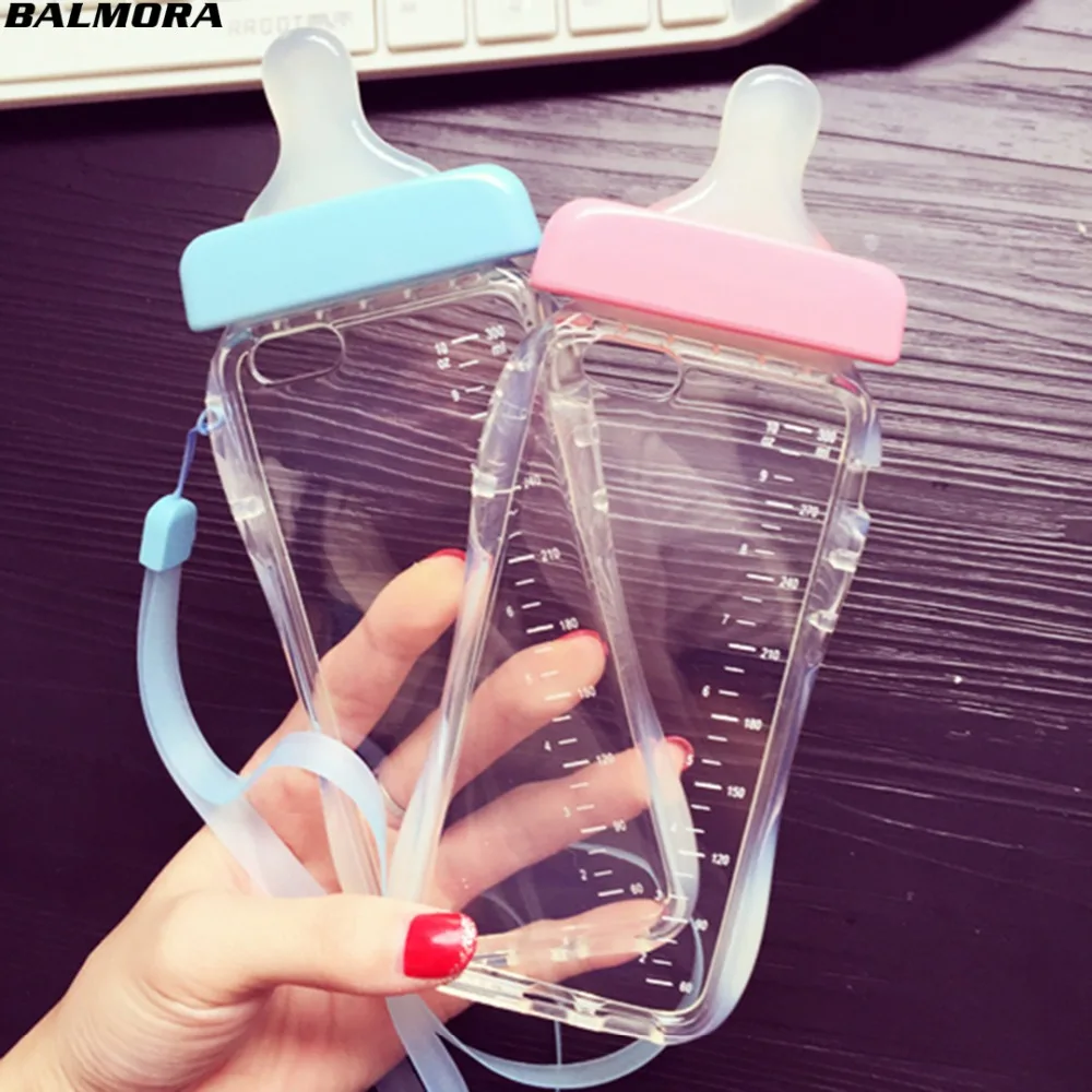 1-BALMORA Baby bottle for apple iphone 5 5s 6 6s 7 8 plus 10 X
