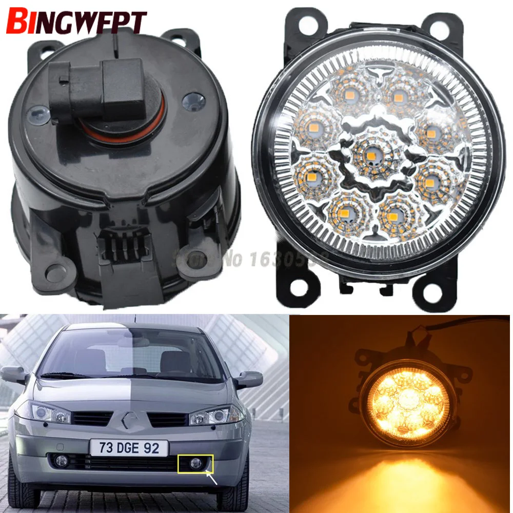 

For Renault DUSTER LATITUDE LOGAN Laguna MEGANE Scenic Kangoo/Grand Kangoo MASTER GRAND THALIA 1998-2015 Fog Lamps LED Lights