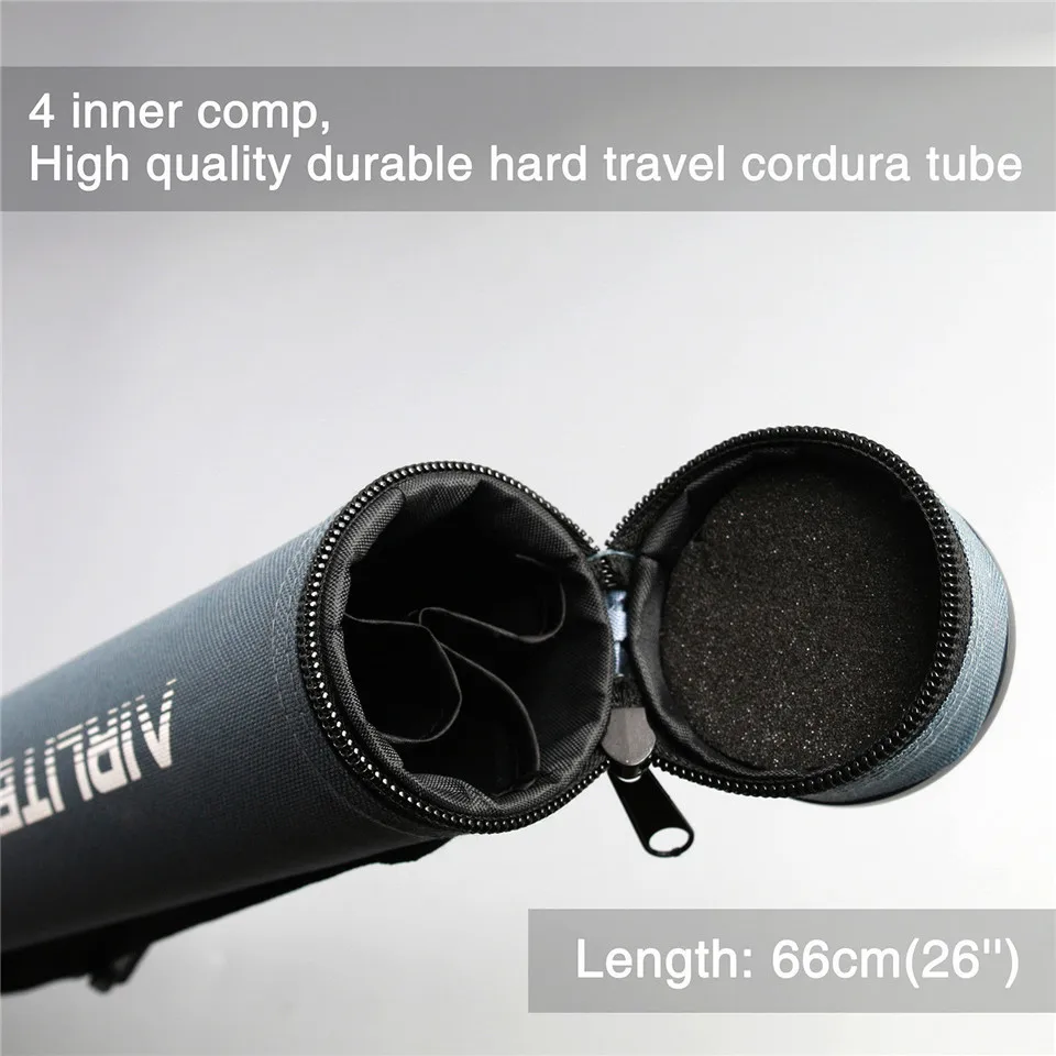 Maximumcatch Высший сорт Airlite 7'6'' удочка для ловли нахлыстом 2WT/3WT супер светильник, Графитовая Удочка из углеродного волокна с трубкой Cordura