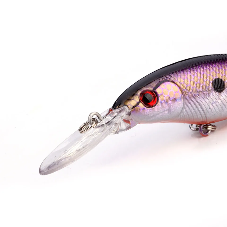 1 шт. приманка для ловли рыбы щуки Minnow на высоком каблуке 11 см 10 5 г плавание