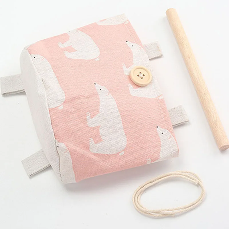 2019 NEW Organizador Foldable Hang Wall Bathroom Makeup Organizer Storage Rear Hanging Cartoon Sorting Bag Household Items