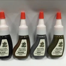 4 шт Перманентный макияж ручной татуировки чернила для микроблейдинга пигмент бровей