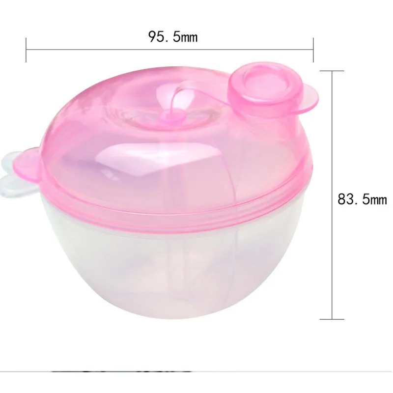 1 шт. Детские миска для кормления малышей портативный сухое молоко диспенсер формулы для малышей еда контейнеры хранения