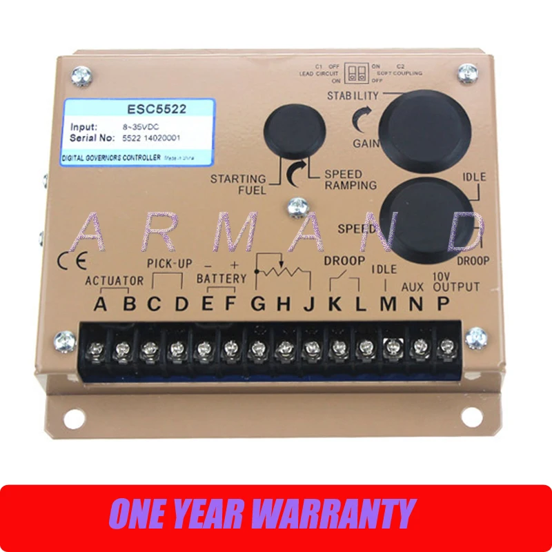 ESD5522 Genset governor control system electronic speed cotroller