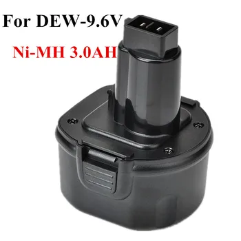

9.6V 3000mah Ni-MH Power Tool Battery For Dewalt DE9062 DE9036 DE9061 DE9072 DW9061DW050K, DW050, DW955 DW955K,