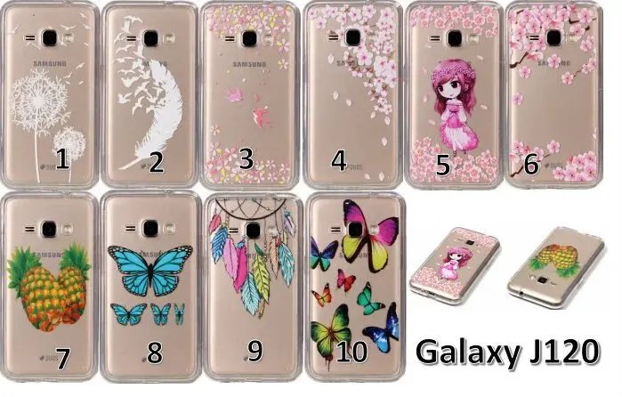 Fashion Acrylic Hard Strong Transparent Ultra Slim Lightweight Frame Case Cover for Samsung Galaxy J1 (2016 version) / SM-J120 |