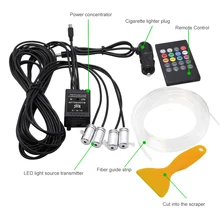 Ambient Light 8 Color RGB Remote Control Car Atmosphere Light Lamp Car Interior Decoration Atmosphere Light Kit Neon Srip Lamp цена Ambient Light 8 Color RGB Remote Control Car Atmosphere Light Lamp Car Interior Decoration Atmosphere Light Kit Neon Srip Lamp цены онлайн