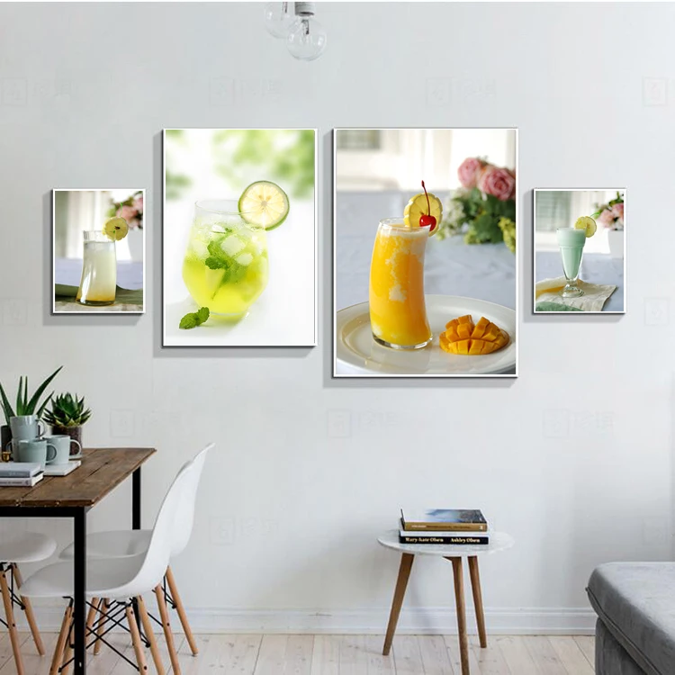 Nordic-style-Pictures-Kitchen-Restaurant-Fruit-Juice-Delicious-For-Living-Room-Posters-and-Prints-Art-Wall