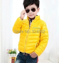 2015 Hot Selling Children s Clothing Child Winter Cotton Padded Jacket Outerwear Thickening Down Coat