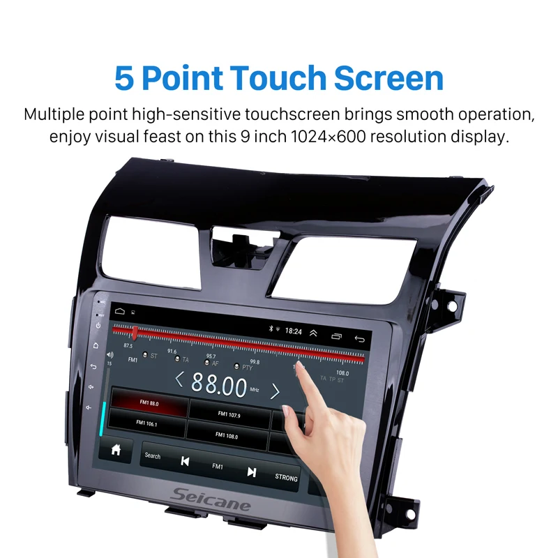 Best Seicane GPS Car Radio Multimedia Player For 2013 2014-2017 Nissan TEANA Android 8.1 2Din 9" Wifi Bluetooth Quad Core Head Unit 2