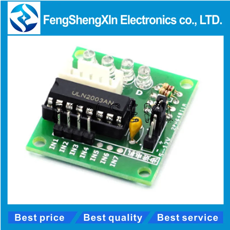

ULN2003 Stepper Motor Driver Board Test Module For Arduino AVR SMD