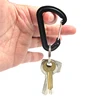 5Pcs/lot D Shape Carabiner Camping Hiking Hook Screw Lock Bottle Buckle Hanging Padlock Key Chain Drop Shipping ► Photo 2/6