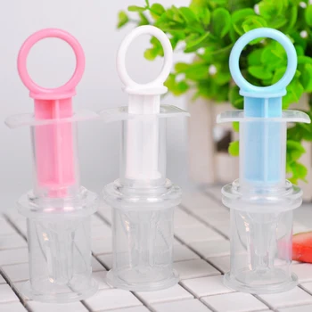 

Baby Squeeze Medicine Dropper Dispenser Soft Silicone Kid Given Medicines Infants Syringe Device Flatware Utensils