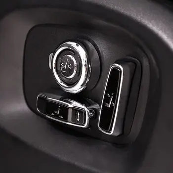 

8 PCS Car Seat Adjustment Button Cover Trim for Discovery Sport Range Rover Vogue 2016-2017 Car Styling