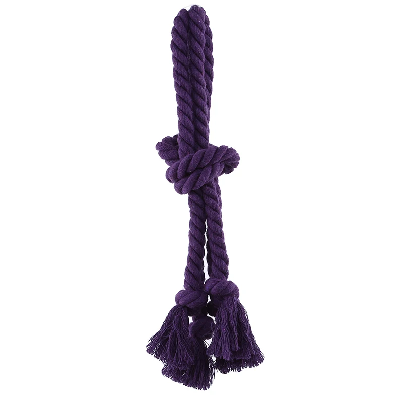 2 шт. длина 80 см толстые линии витой декоративный шнур-ноги хлопок натуральная бечёвка сумки занавес пряжки ремни завязывание домашнего декора - Цвет: purple