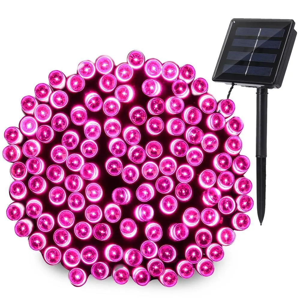 LED Solar Christmas Lights 22m 200 LEDs Solar Fairy Outdoor String Lights 8 Modes for Gardens, Wedding Waterproof neon lamp LED Solar Christmas Lights 22m 200 LEDs Solar Fairy Outdoor String Lights 8 Modes for Gardens, Wedding Waterproof neon lamp