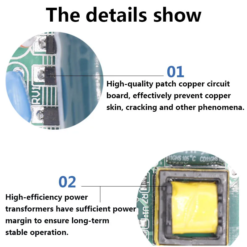 Светодиодный 25W-15S-T8 драйвер для Светодиодный s AC85-277V Питание постоянный ток Напряжение Управление трансформаторы Выход 18-с алюминиевой крышкой, 50В 410mA