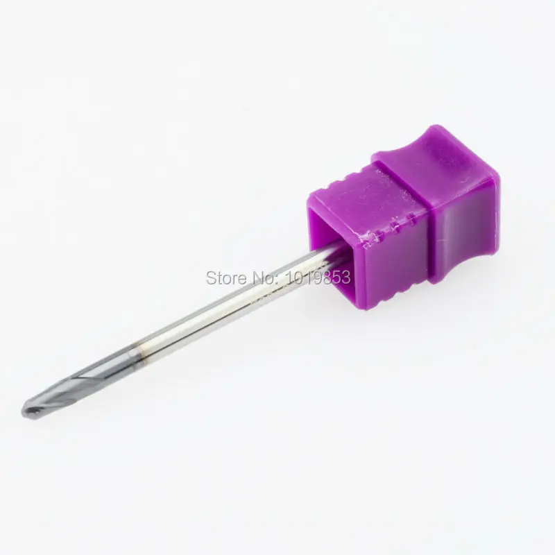 

5pcs CGS-460 R1.5X3X50L HRC55 SOLID tungsten Ball nose carbide end mill cutter for stainless steel