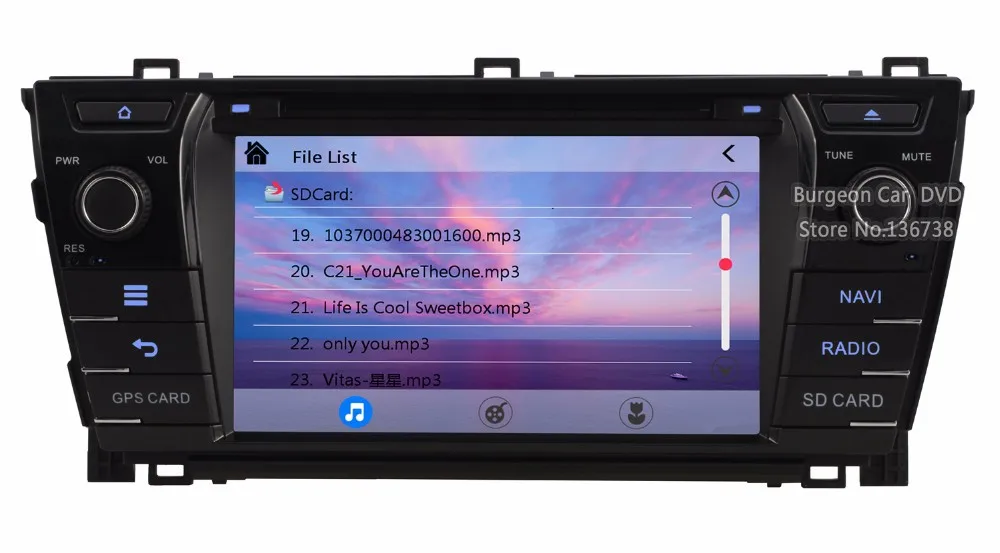 Top HD Touch Screen Car DVD Player for Toyota Corolla 2013 2014 2015  Bluetooth iPhone5 1080P USB Radio Stereo GPS Navigation System 29
