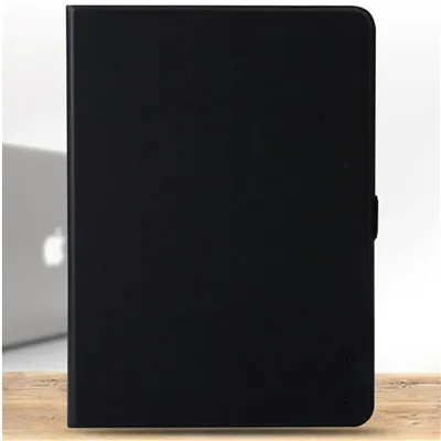 Умный чехол для iPad Pro, 11 дюймов, мягкий чехол из ТПУ с цветным принтом, чехол-подставка из искусственной кожи, чехол для iPad Pro 11, магнитные чехлы - Цвет: BLACK
