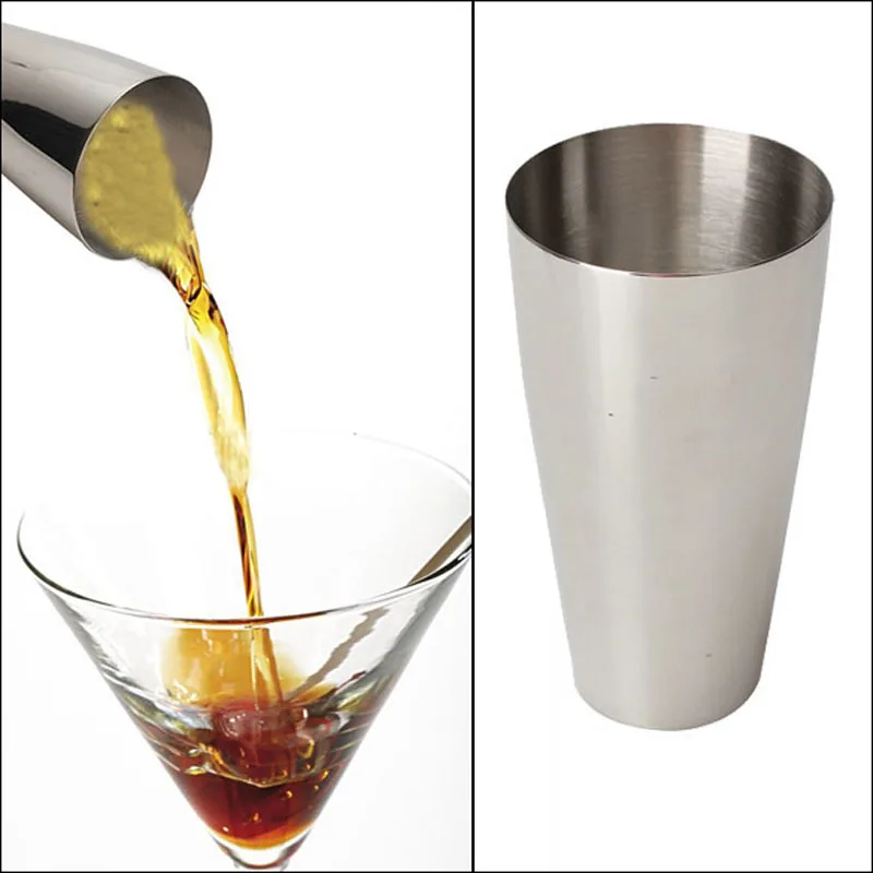 Perfect Stainless Steel Shake Mixing Cup Bar Drink Flair Bartending Cocktail Shaker Drink Mixer Tool