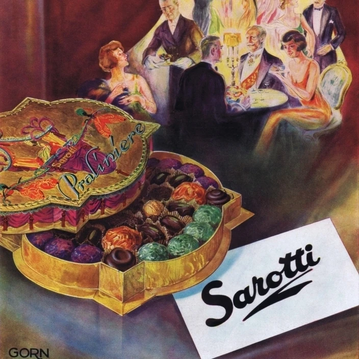 Advert For Sarotti Chocolate  Berlin  1926 Poster Print By Mary Evans Jazz Age Club Collection (18 X 24)