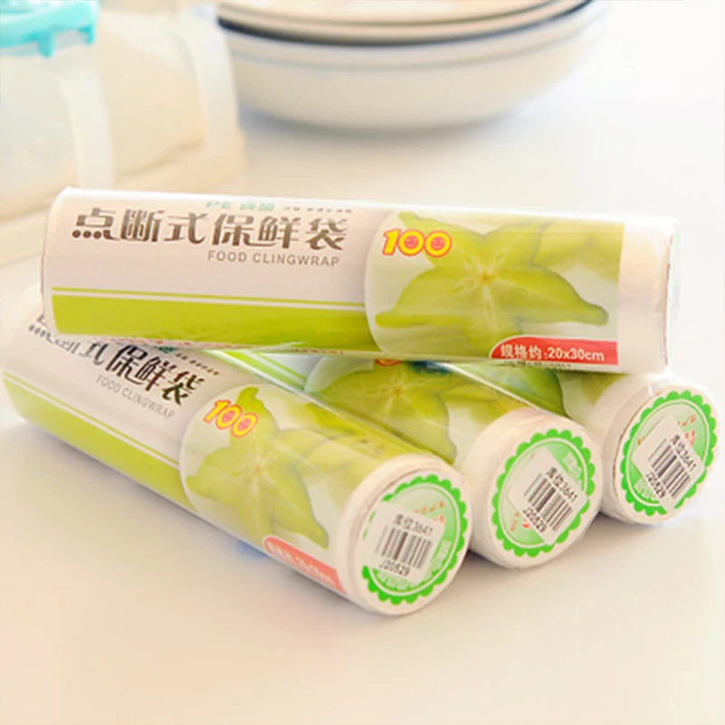 Saran Wrap Plastic Food Film Container Clear Plastic Bags Cling Food