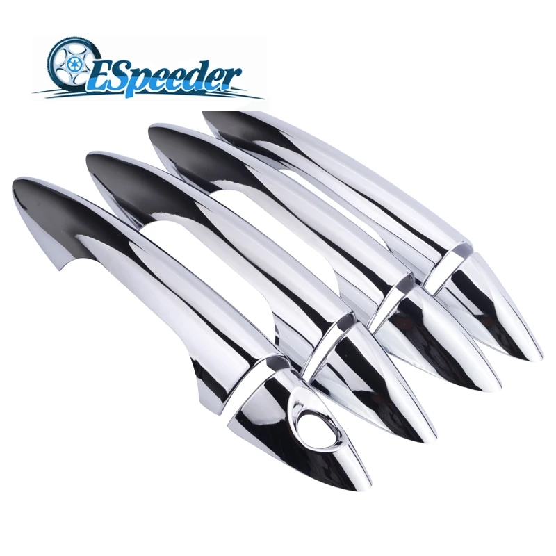 Car Door Handle Cover ABS Chrome Interior Decoration Auto Accessories