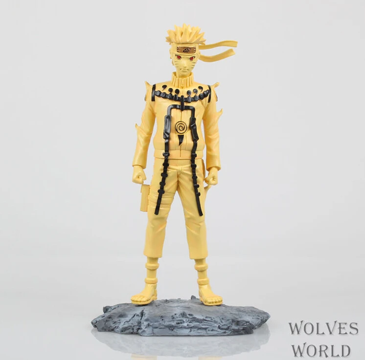 

25cm Naruto Uzumaki Naruto Action Figures Anime PVC brinquedos Collection Figures toys with Retail box