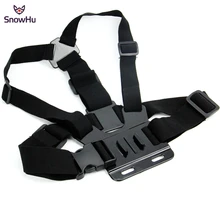 Go Pro Adjustable Chest Body Tripod Harness Belt Strap Mount Black For Gopro Hero 4 3