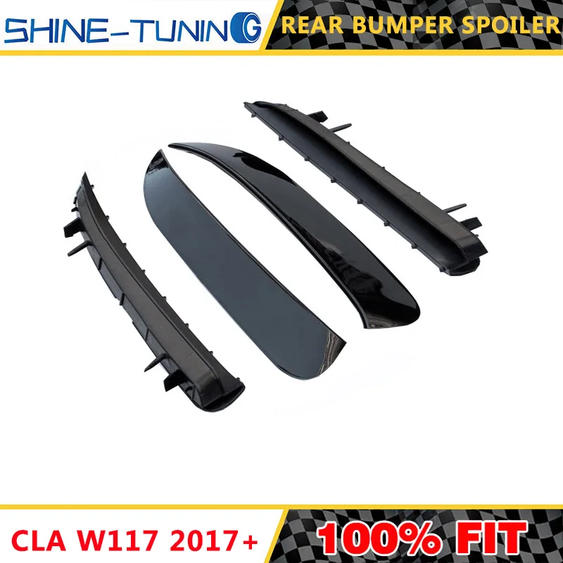 Для нового заднего бампера CLA class W117 спойлер aero kit лезвие CLA200 CLA250 CLA220 (с спортивным