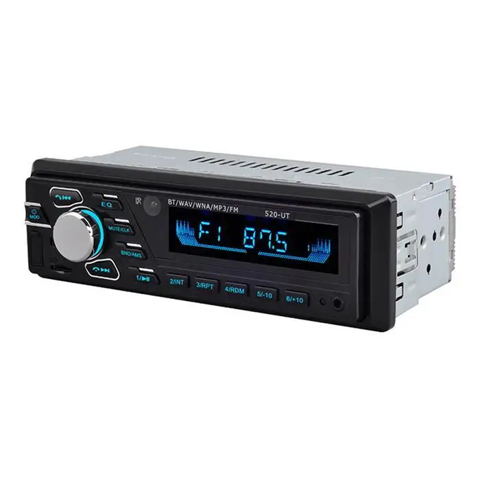 12 в обоих концах для подключения внешних устройств к автомобильной Mp3 плеер OLED Bluetooth FM радио Bluetooth громкой связи TF AUX автомобильный FM передатчик FM модулятор Автомобильный аудиоплеер 520U