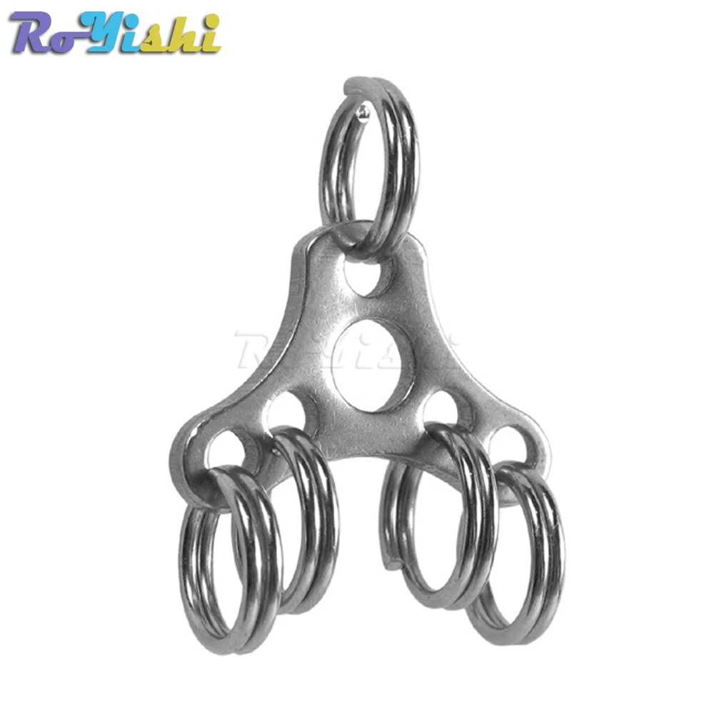 

Outdoor Multi-function Quick Mini Key Receive Hung Clip Link Ring Keychain