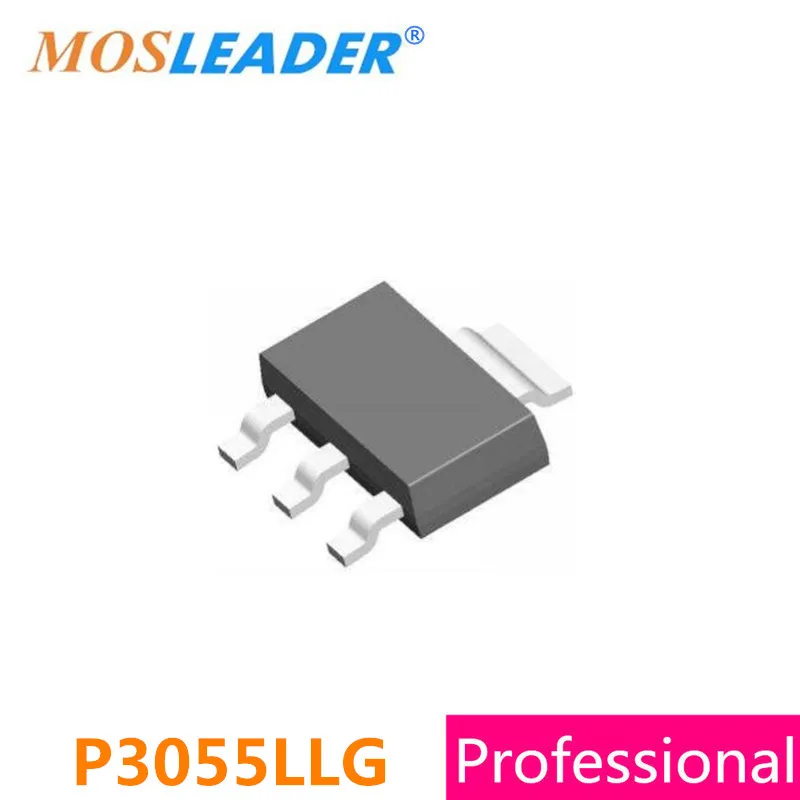 Mosleader P3055LLG SOT223 100 шт. 1000 P3055 3055LLG N-channel 25V 6A MOSFET Сделано в Китае | Электроника