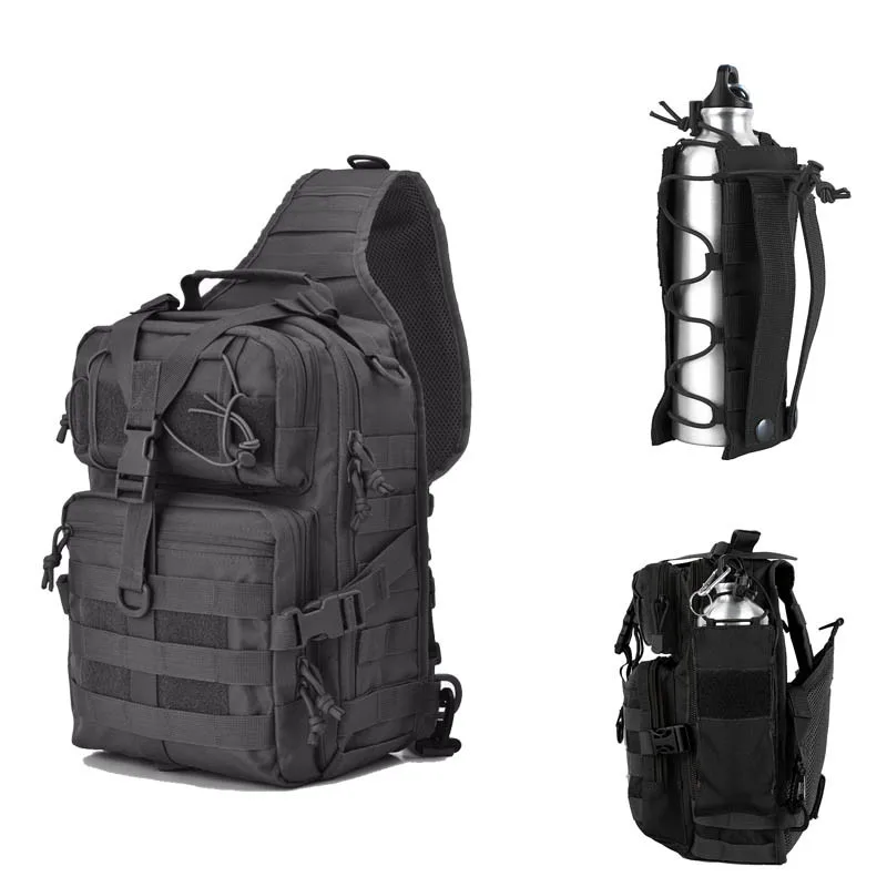 

20L Military Tactical Assault Pack Sling Backpack with MOLLE System Water Bottle Pouch Waterproof EDC For outdoor Camping Hiking