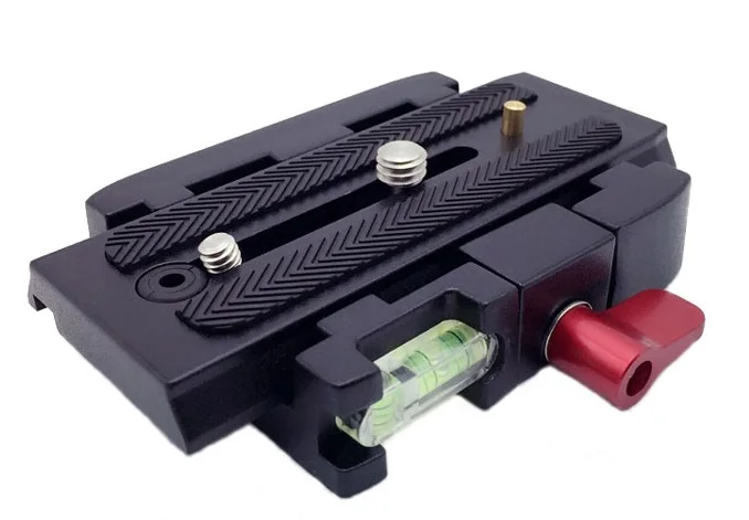 

P200 Aluminium Alloy Quick Release Plate Adapter +Quick Release Plate for Tripod Manfrotto 501 500AH 701HDV 503HDV Q5