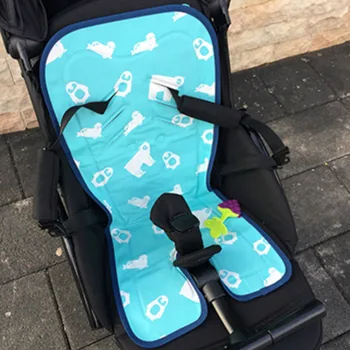 

Summer Baby Ice Silk Pad Baby Stroller Seat Cushion Baby Stroller Gel Ice Pad Thickened Car Seat Baby Stroller Accessories Chi