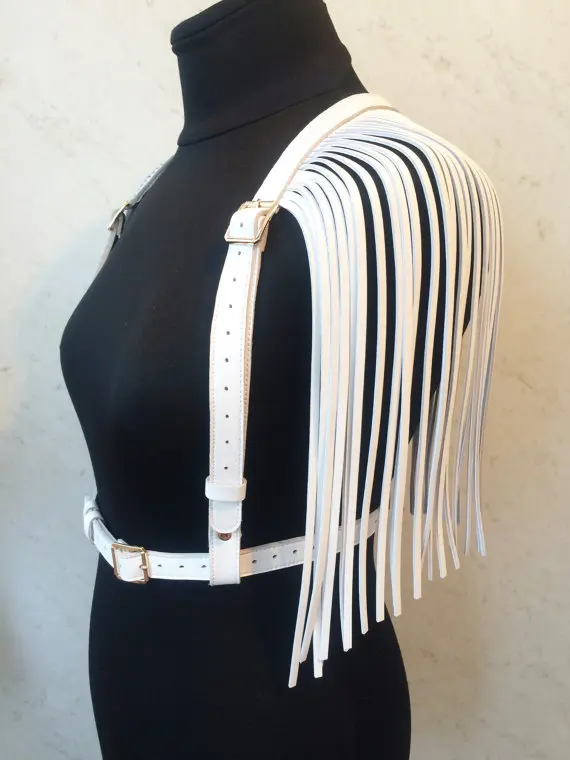 Fashion Women Leather Harness Belt Shoulder Woman Harness