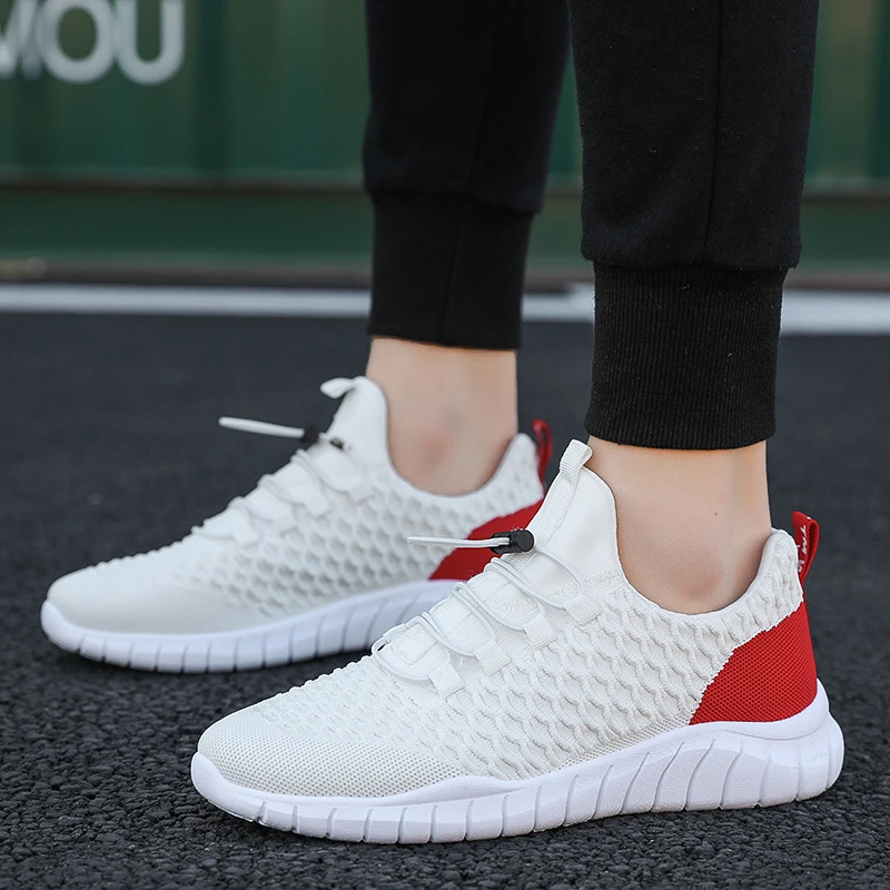 

2019 New Spring Men Casual Shoes Outdoor Breathable Wear-resistant Shoes Fashion Men Walking Sneakers Zapatos De Hombre
