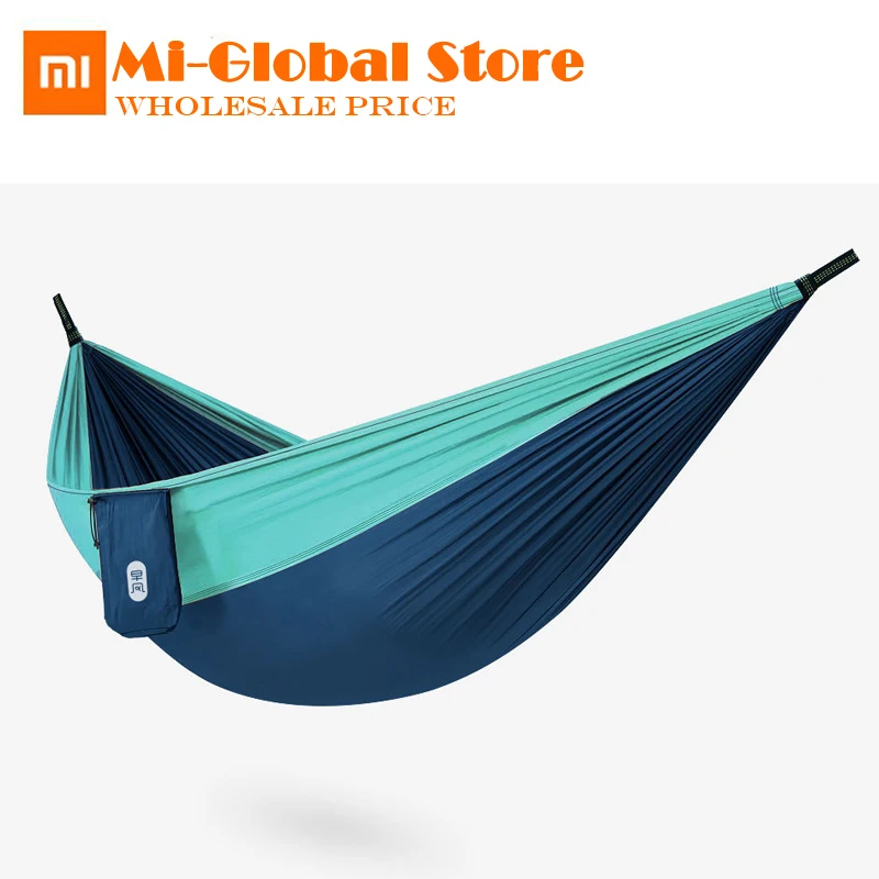 

original XiaoMi ZaoFeng Parachute Cloth Hammock support 300KG Anti Roll Over Design light to carry