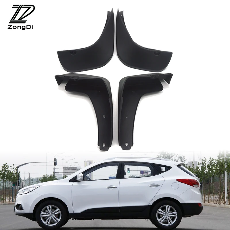 

Автомобильные передние и задние брызговики ZD для 2010 2011 2012 2013 2014 2015 Hyundai Tucson/IX35, автостайлинг, брызговики, аксессуары, 1 комплект
