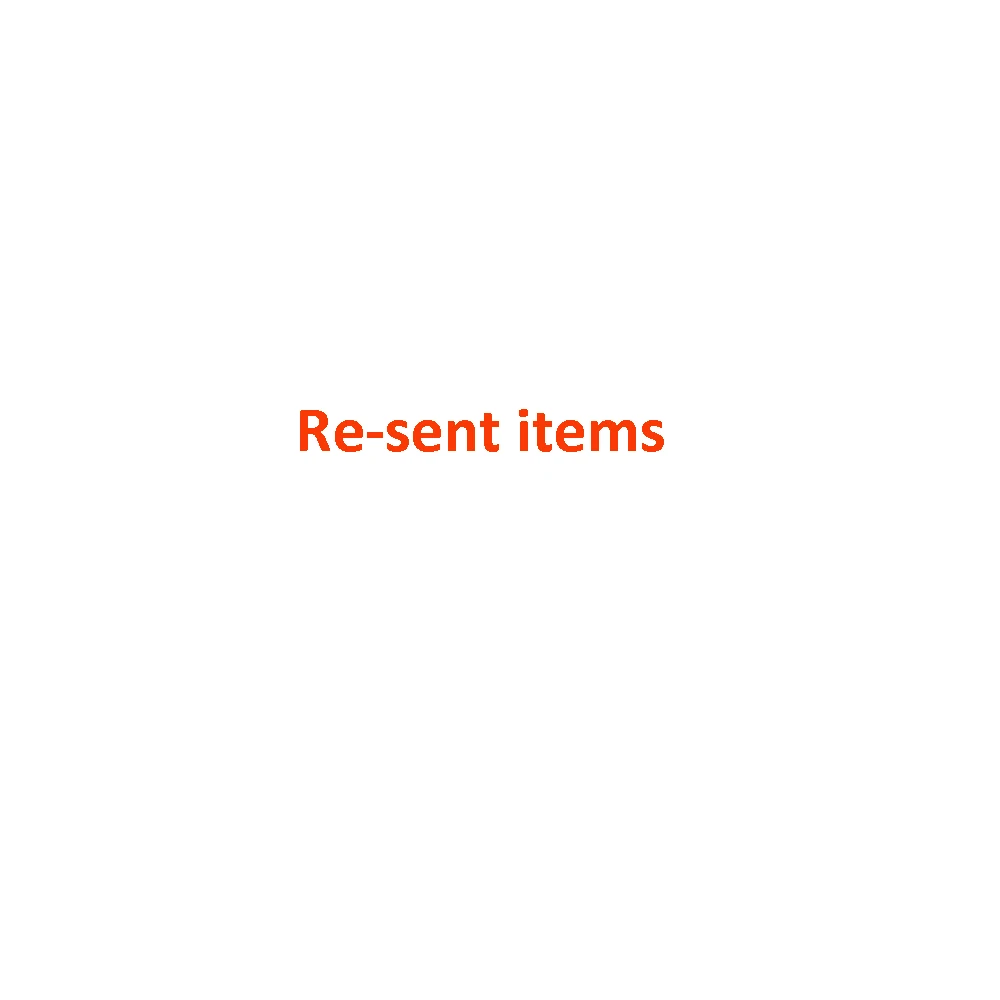 

Re-Sent other items Used For Online shipping method