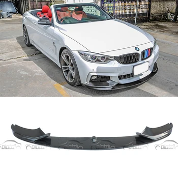 

P Style Carbon Fiber Racing Front Lip Splitter for BMW 4 Series F32 F33 M Sport Bumper 2014 UP car accessories car styling