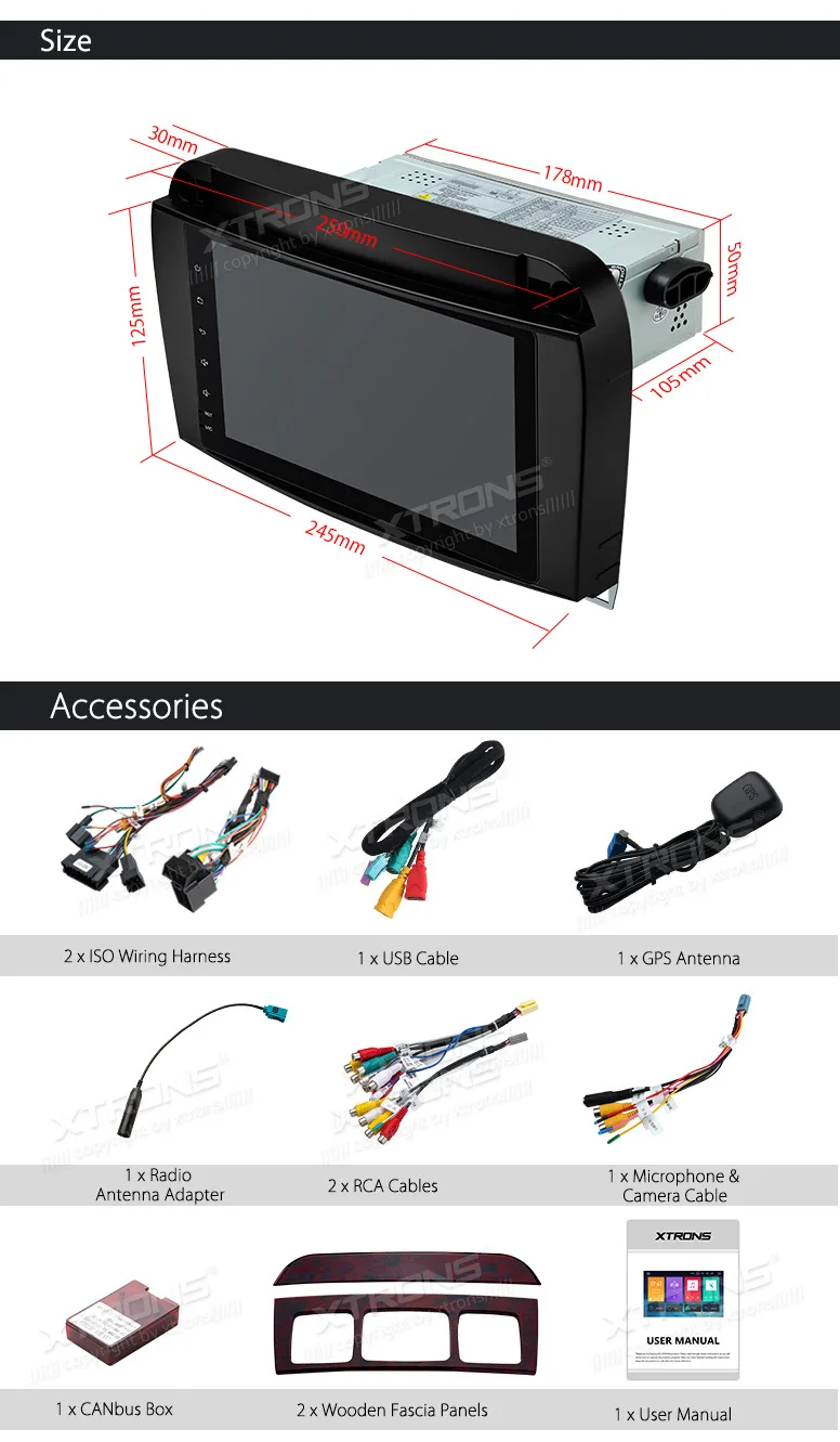 Perfect 8" Radio Android 8.0 Octa Core Car NO DVD Player GPS DAB+ for Mercedes Benz W220 S280 S320 S350 S400 S430 S500 1998-2005 25